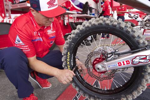 Motorcycle Spoke Torque call outs